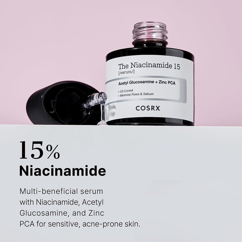 Cosrx The Niacinamide 15 Oil Control Acne Care Facial Serum 20ml