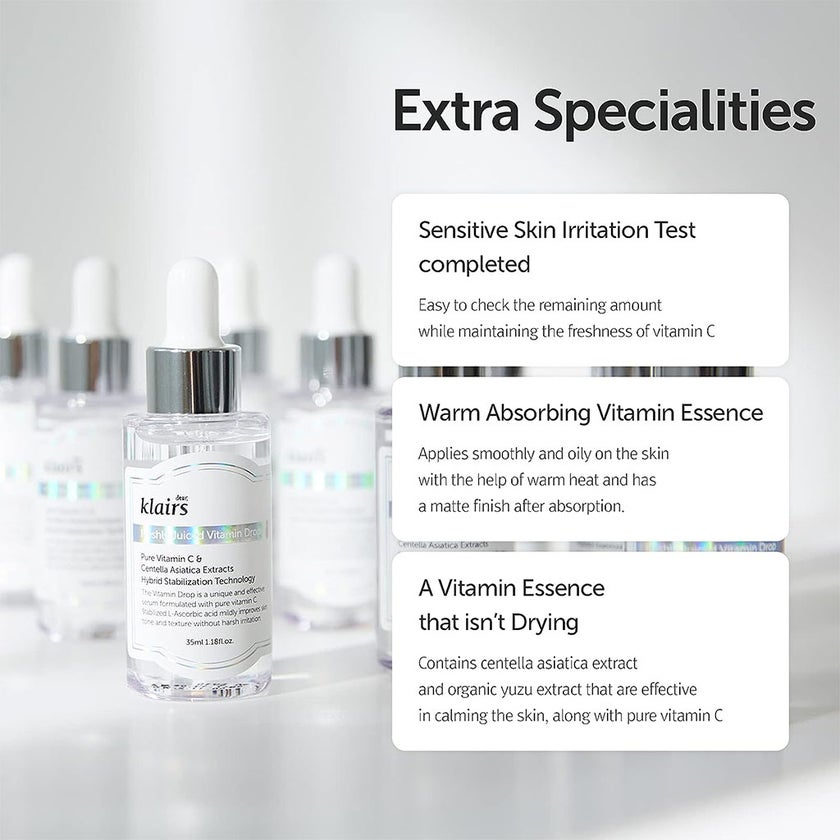 Dear Klairs Freshly Juiced Skin Repairing 5% Pure Vitamin C Drop 35ml