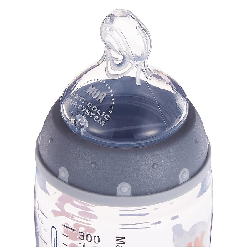 Nuk Disney First Choice Plus Mickey Mouse 300ml Baby Bottle With Temperature Control