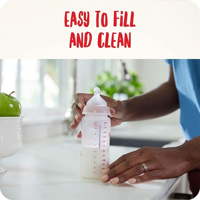 Nuk Disney First Choice Plus Mickey Mouse 300ml Baby Bottle With Temperature Control