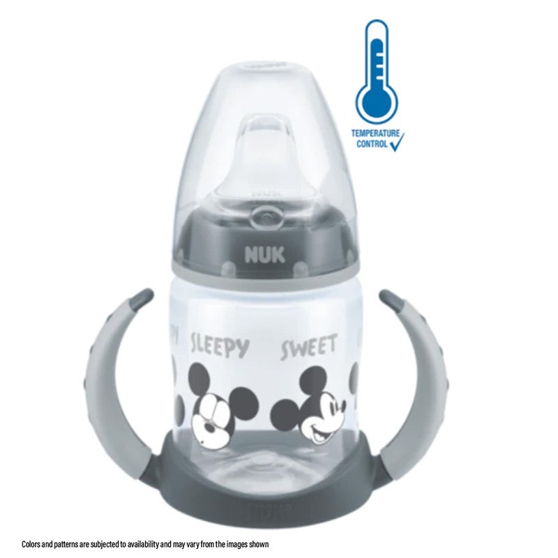 Nuk First Choice Mickey Mouse 150ml Baby Learner Bottle With Temperature Control, Pack of 1's