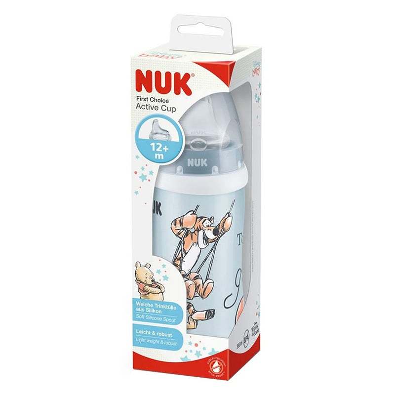 Nuk Disney Winnie the Pooh 300ml Active Cup With Spout, Assorted Pack of 1's