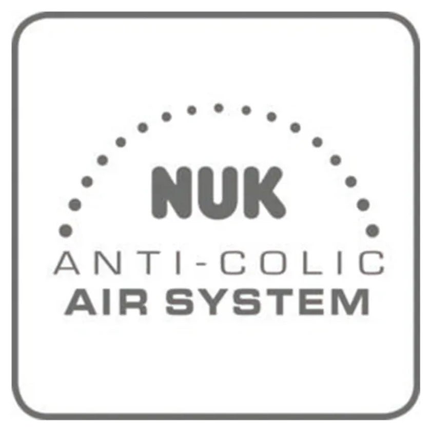 Nuk First Choice+ New Classic 240ml Baby Feeding Glass Bottle With Teat, Assorted Pack of