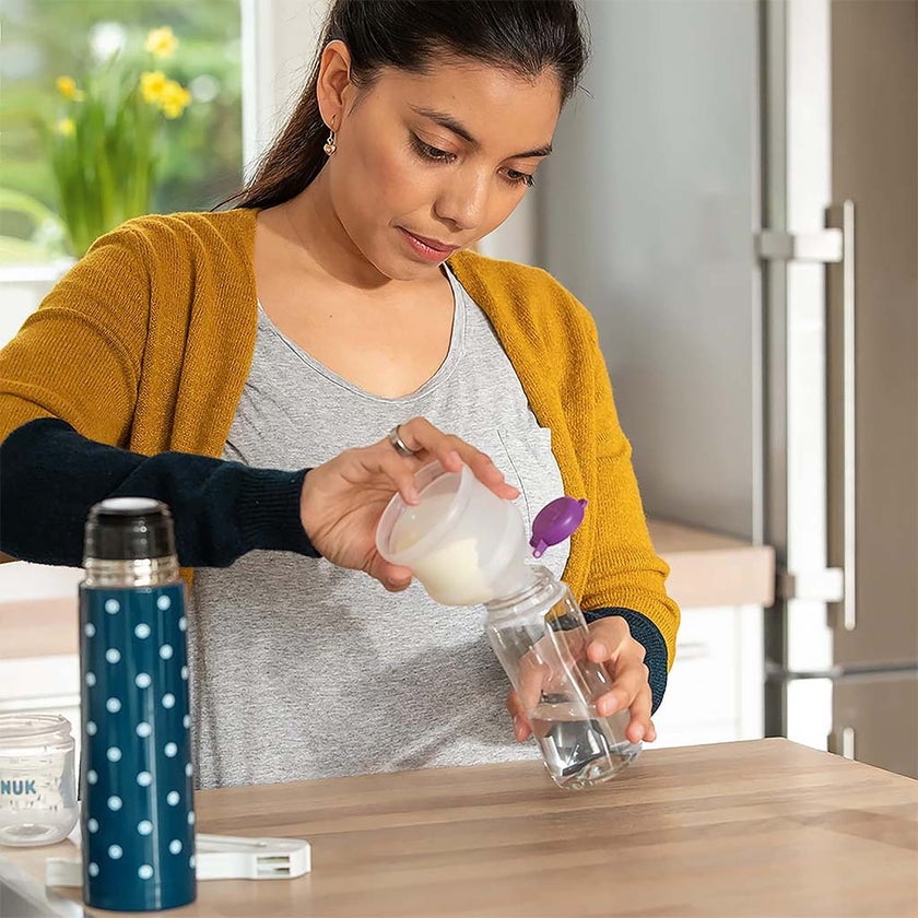 Nuk Baby Formula Milk Powder Dispenser, Assorted Pack of