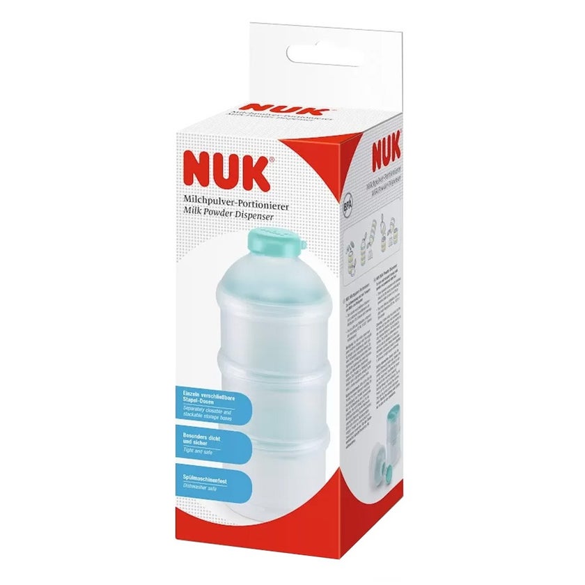 Nuk Baby Formula Milk Powder Dispenser, Assorted Pack of