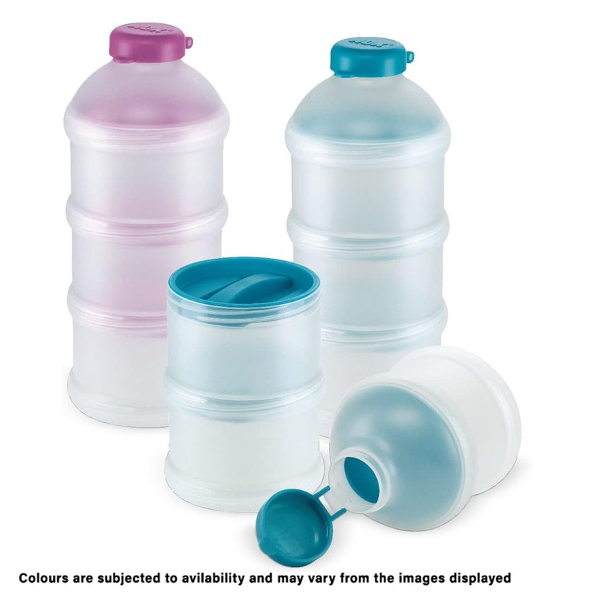 Nuk Baby Formula Milk Powder Dispenser, Assorted Pack of