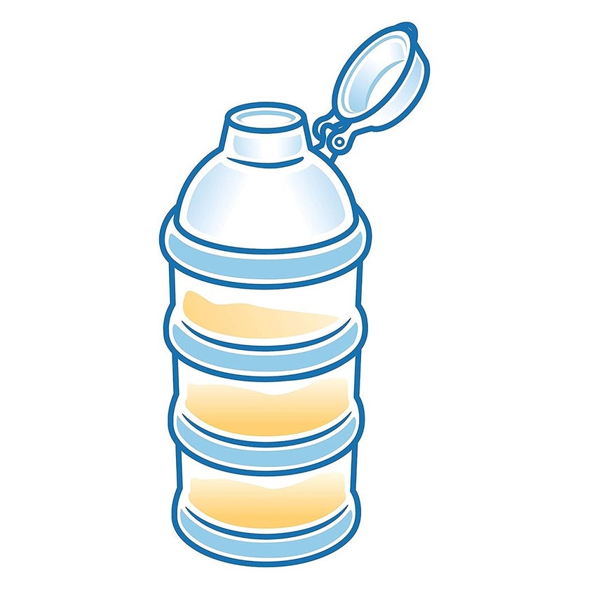 Nuk Baby Formula Milk Powder Dispenser, Assorted Pack of