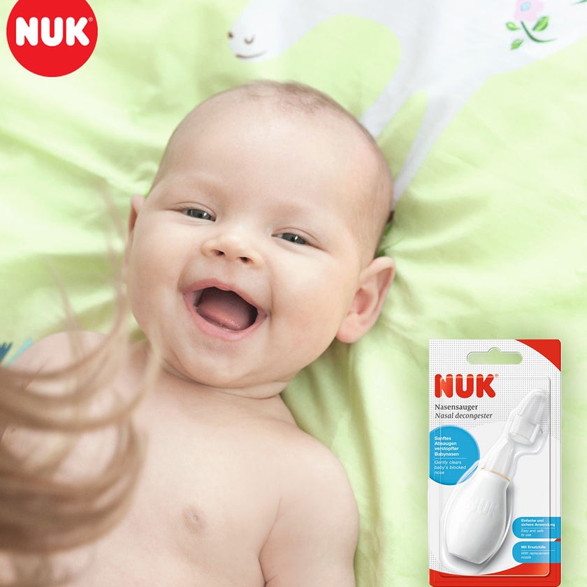 Nuk Nasal Decongester With Replacement Nozzle For Baby