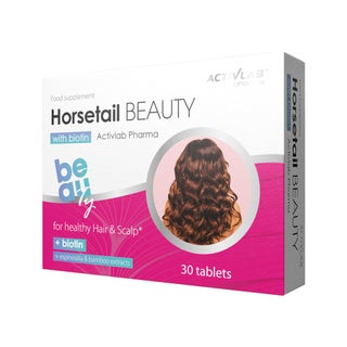 Activlab Pharma Horsetail Beauty Tablets With Biotin For Healthy Hair & Scalps, Pack of 30's