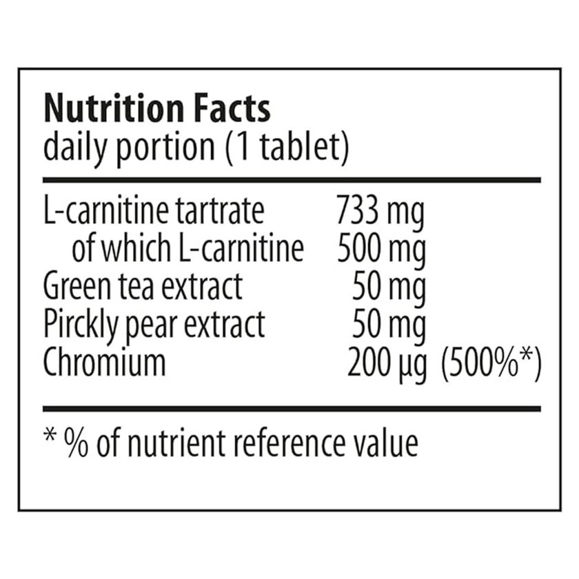 Paxas Slimming Effervescent Tablets With L-carnitine & Green Tea Extract, Pack of 20's