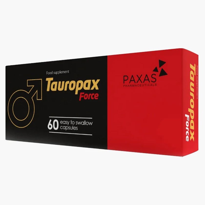 Paxas Tauropax Force Performance Enhancer Capsules For Men, Pack of 60's