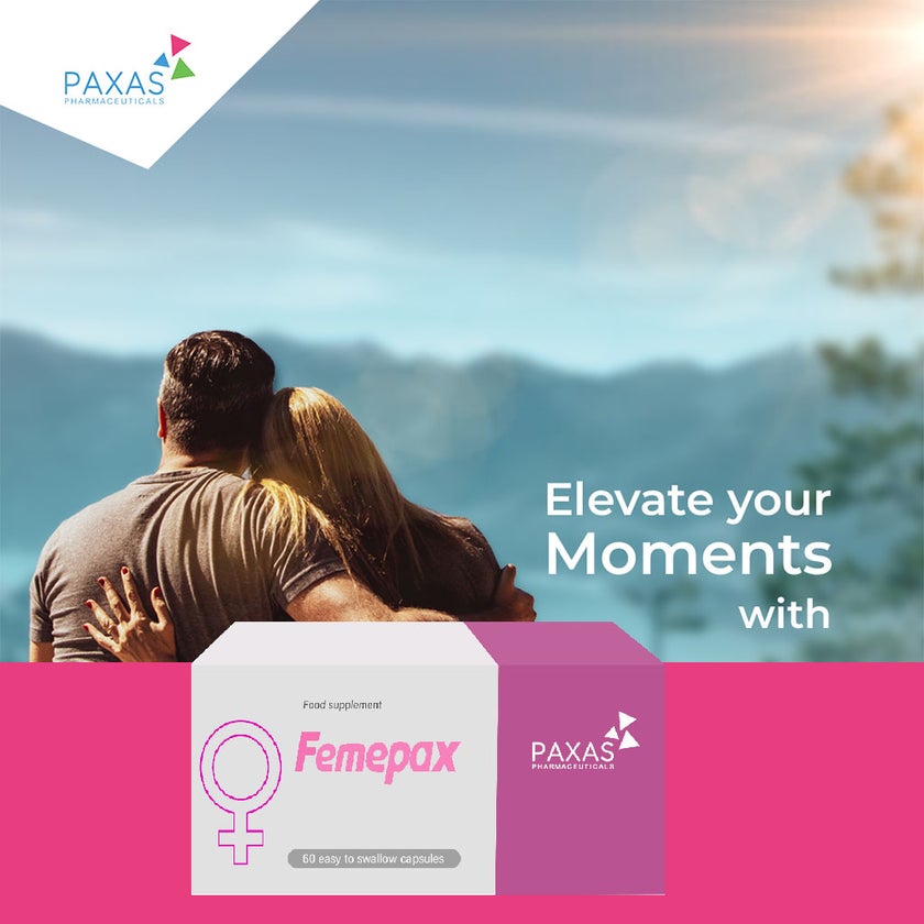 Paxas Femepax Performance Enhancer Capsules For Women, Pack of 60's