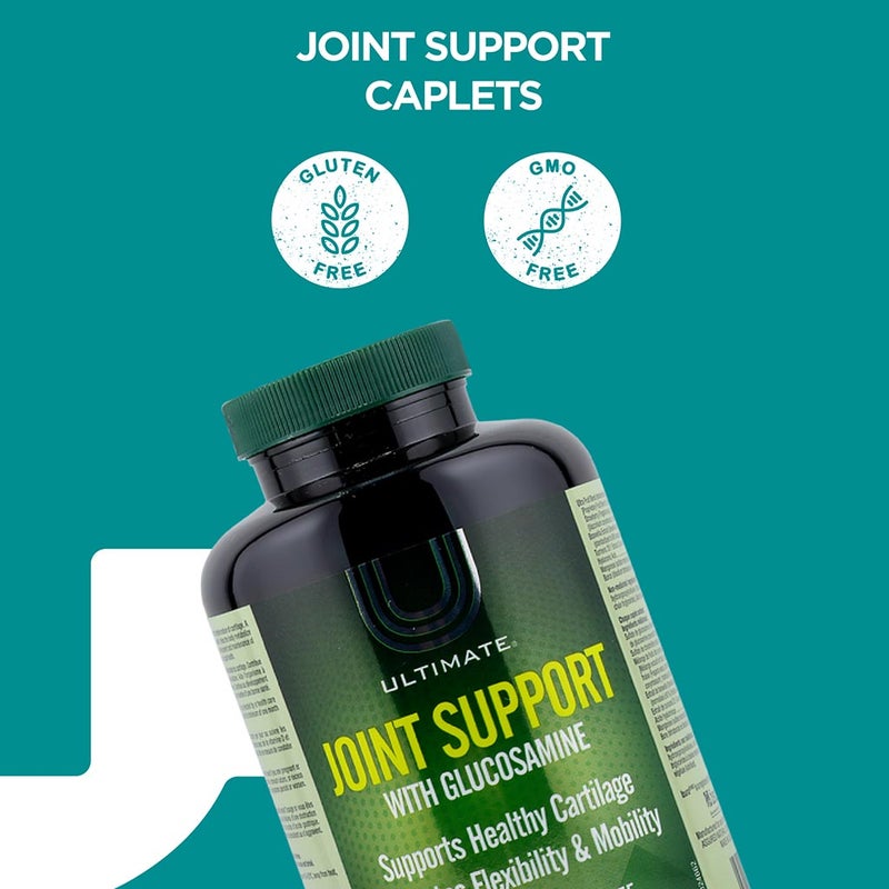 Ultimate Joint Support With Glucosamine Supplement Caplets, Pack of 90’s