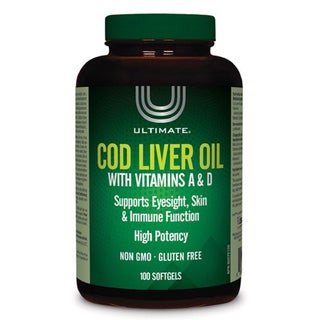 Ultimate Cod Liver Oil Supplement Softgels, Pack of 100's