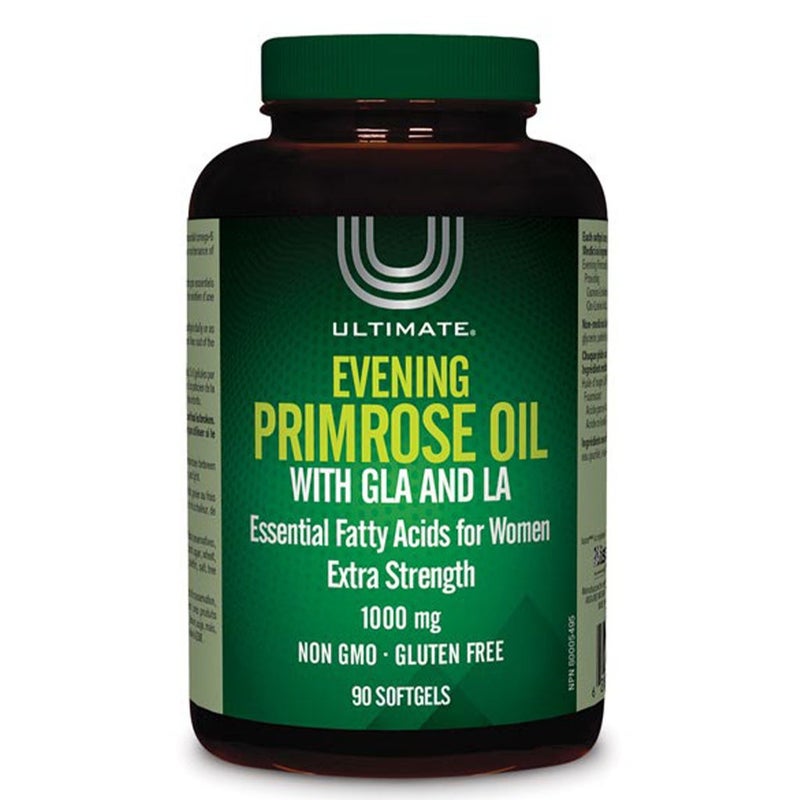 Ultimate Evening Primrose Oil 1000mg Softgels, Pack of 90's