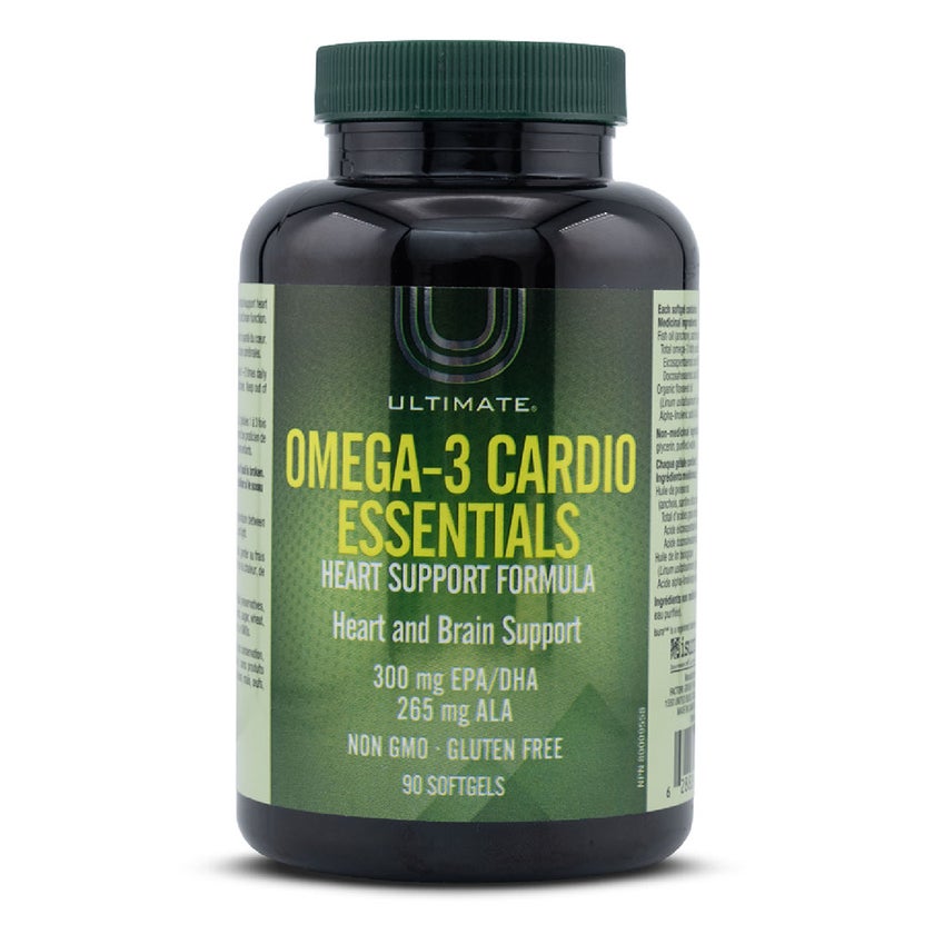 Ultimate Omega 3 Cardio Essentials Softgels, Pack of 90’s