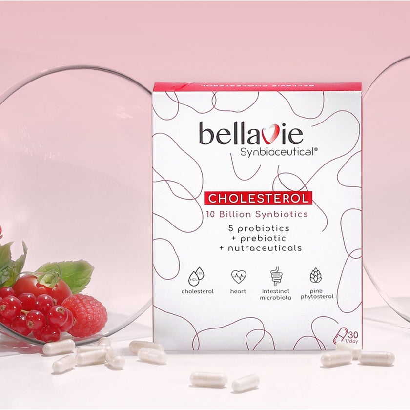 BellaVie Adult Synbiotics Cholesterol Support Capsules, Pack of 30’s