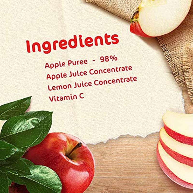 Nestle Cerelac Fruits Puree Pouch With Apple For Babies From 6 Months, 16 x 90g, Pack of 16's