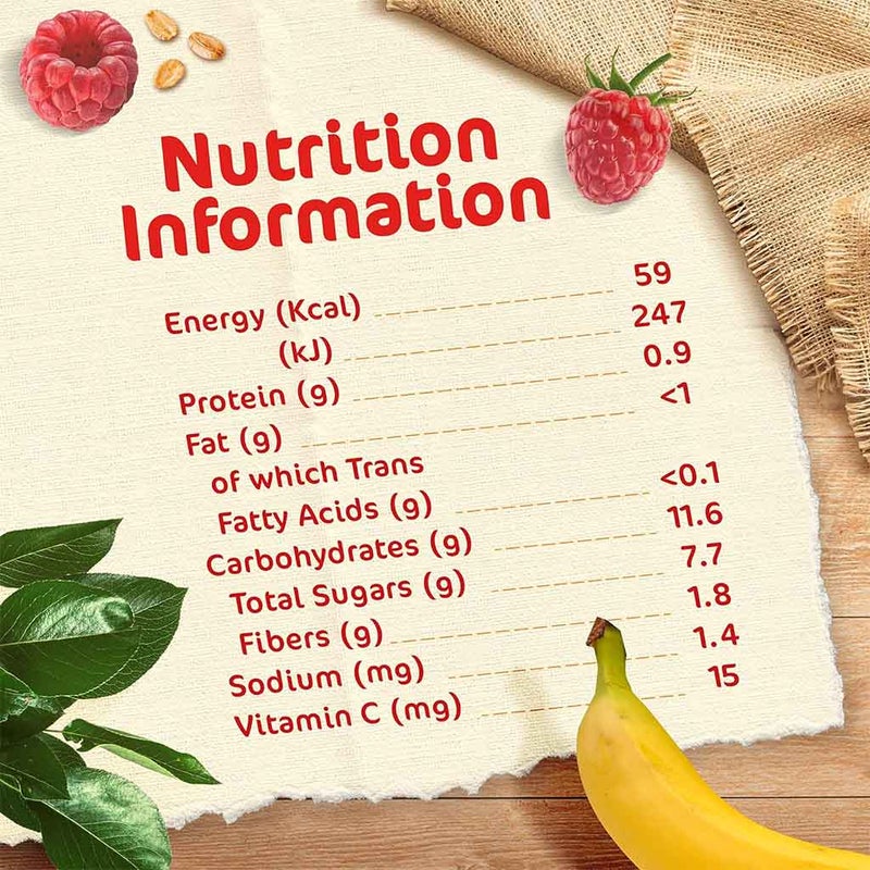 Nestle Cerelac Fruits Puree Pouch With Raspberry, Pear, Banana & Oats For Babies From 6 Months, 16 x 90g, Pack of 16's