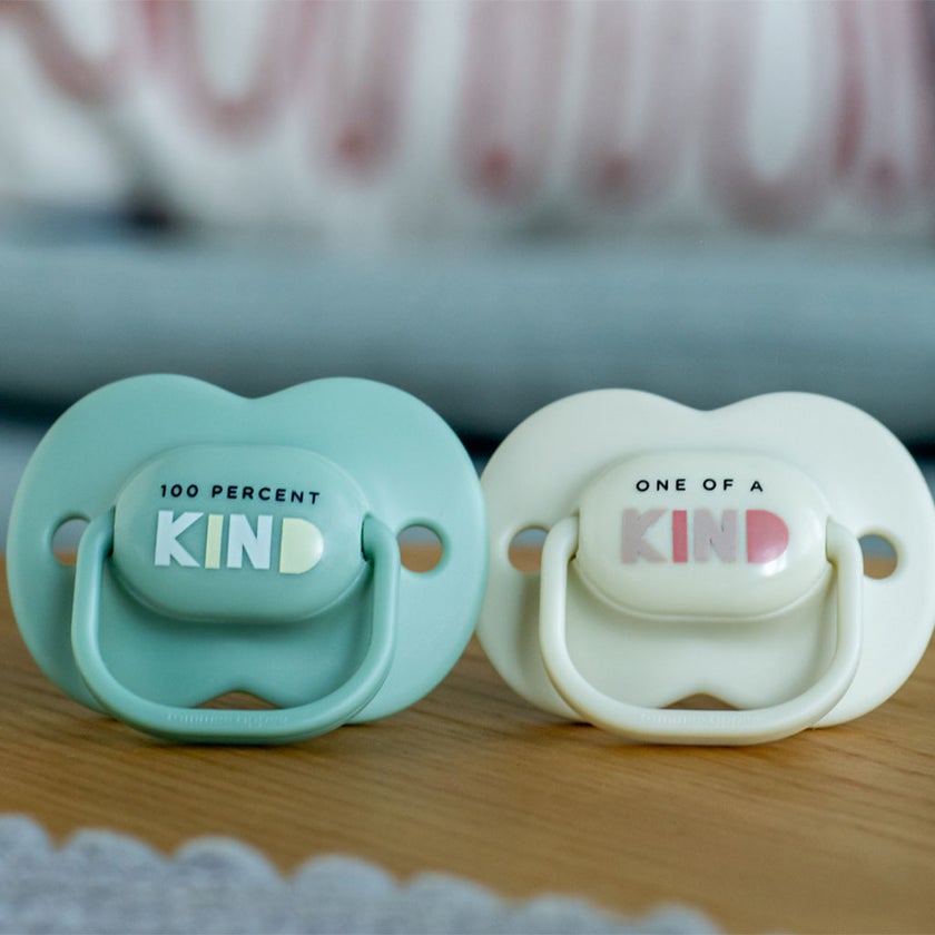 Tommee Tippee Anytime Orthodontic Mixed Color Soother For 6-18 Months, Pack of 2's