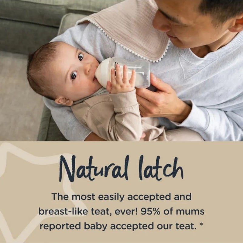 Tommee Tippee Closer To Nature Newborn Starter Feeding Kit For 0+ Months - Mixed Sizes - Blue Color