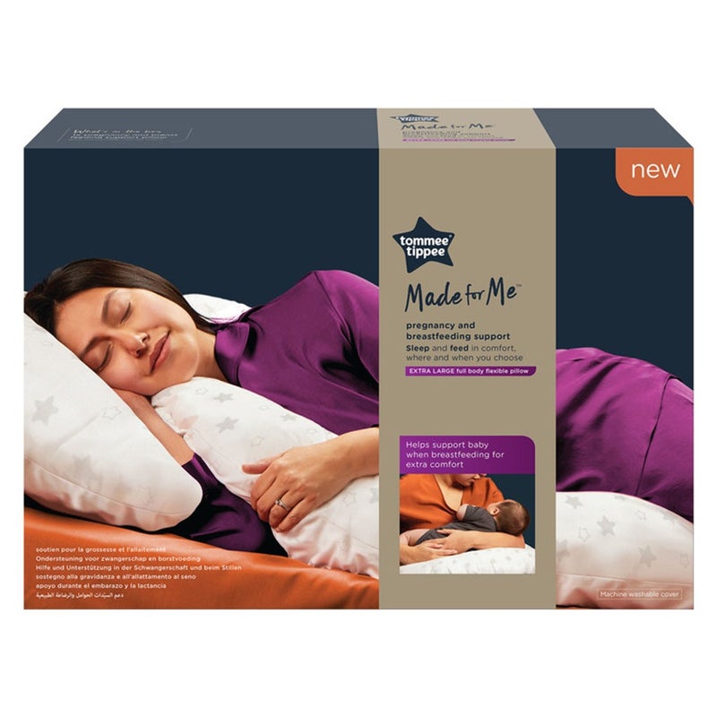 Tommee Tippee Made For Me Pregnancy & Breastfeeding Support Pillow - White, Extra Large