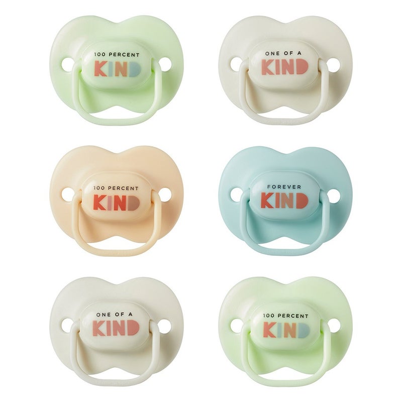 Tommee Tippee Kind Anytime Soother For 0+ Months, Pack of 6’s
