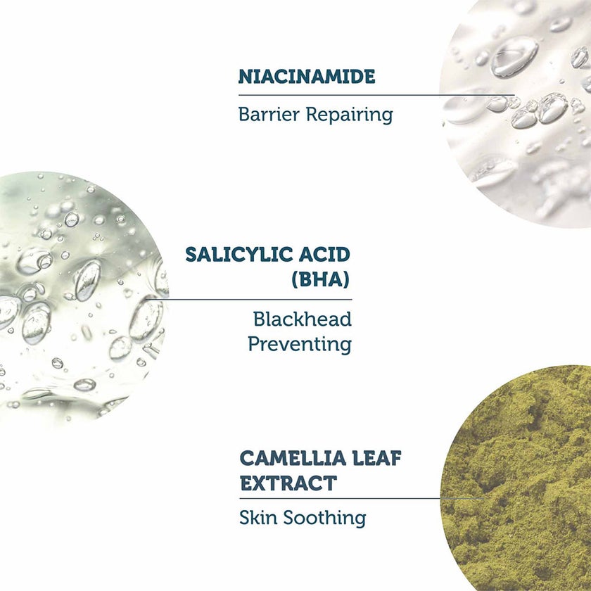 The Purest Solutions 0.5% Salicylic Acid & 1% Niacinamide Exfoliating Salicylic Acid Cleanser 200ml