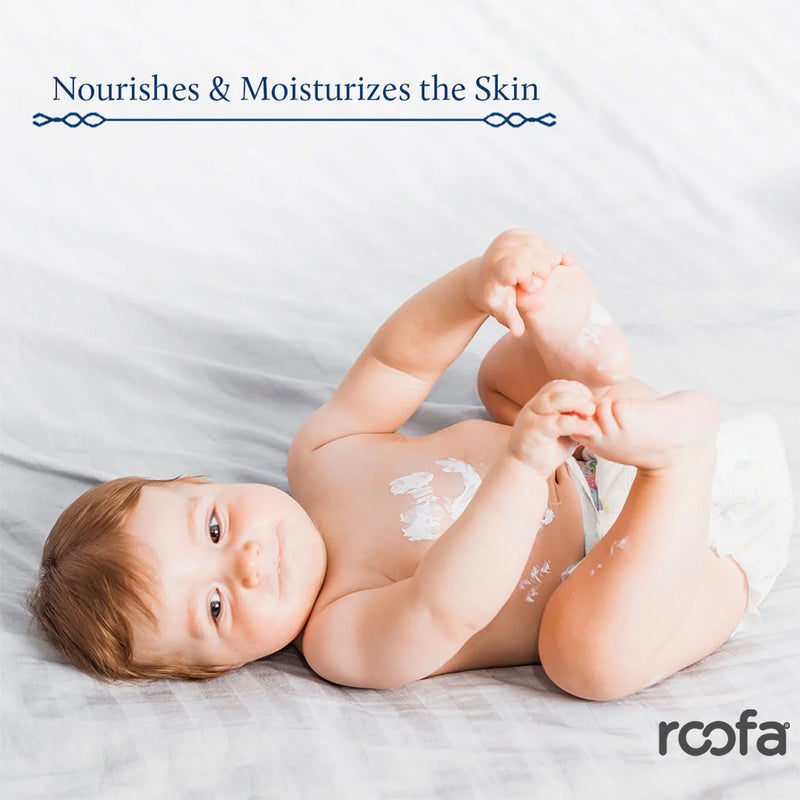 Roofa Baby Moisturizing Body Lotion With Calendula & Panthenol For Sensitive Skin 300ml