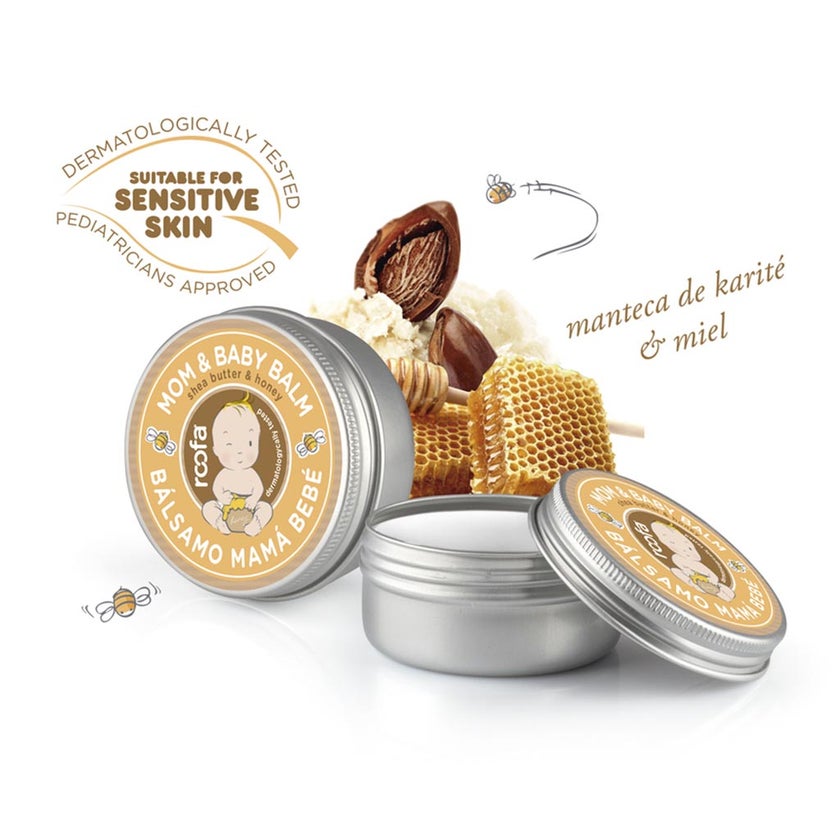 Roofa Moisturizing Butter Balm With Honey And Shea Butter For Mom and Baby 50ml