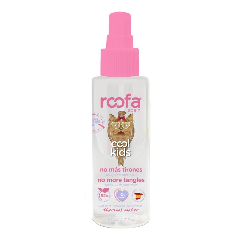 Roofa Cool Kids No More Tangles Hair Spray With Aloe Vera 100ml