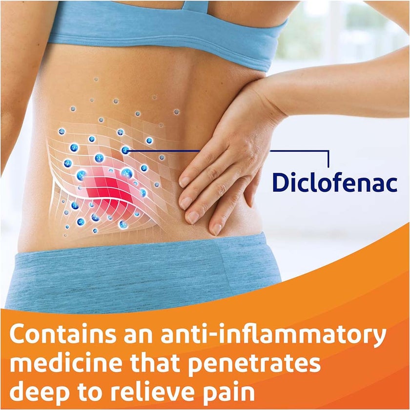 Voltaren Diclofenac Emulgel For Back Pain & Muscle Pain With No Mess Applicator 100g