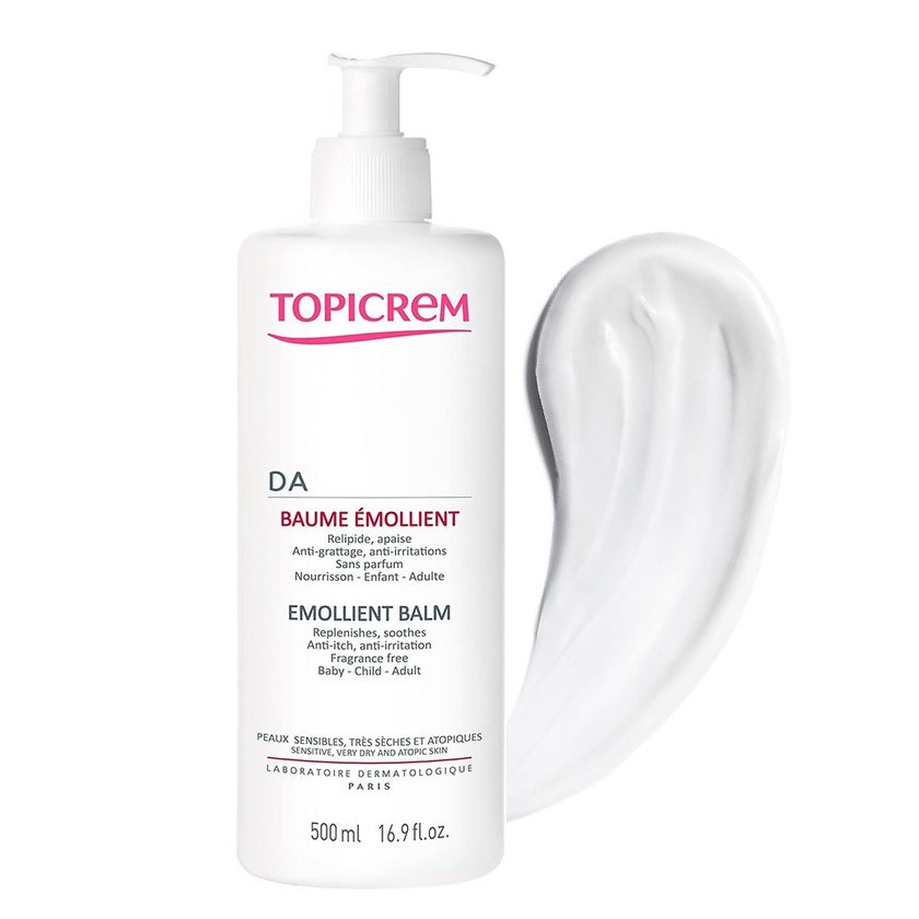 Topicrem DA Emollient Balm For Sensitive, Atopic & Very Dry Skin 500ml