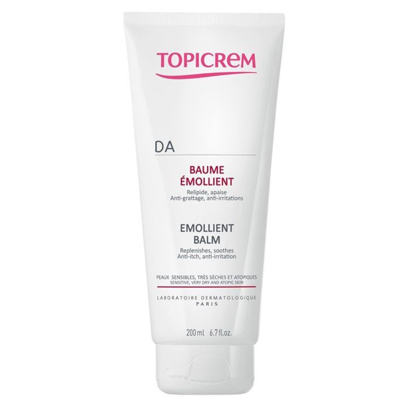 Topicrem DA Emollient Balm For Sensitive, Atopic & Very Dry Skin 200ml
