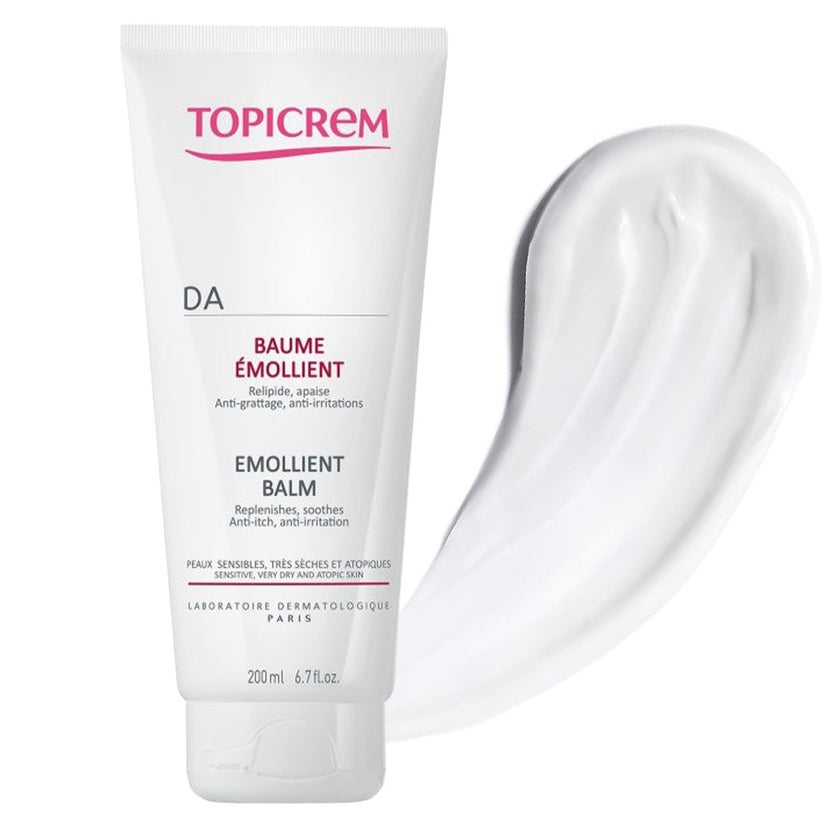 Topicrem DA Emollient Balm For Sensitive, Atopic & Very Dry Skin 200ml