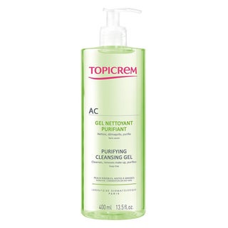 Topicrem AC Purifying Face Cleansing Gel For Sensitive, Combination & Oily Skin 400ml