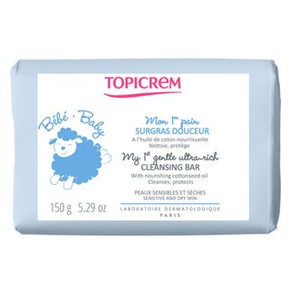 Topicrem My 1st Gentle Ultra-Rich Cleansing Bar For Sensitive & Dry Skin 150g