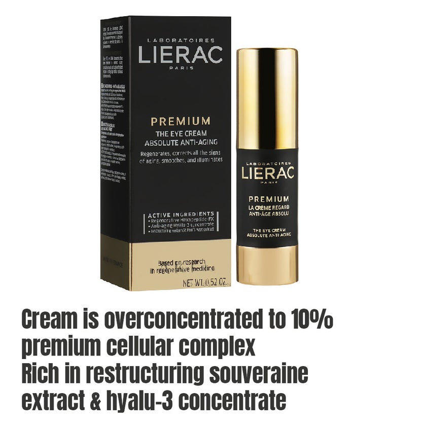 Lierac Premium Absolute Anti-Aging Eye Cream 15ml
