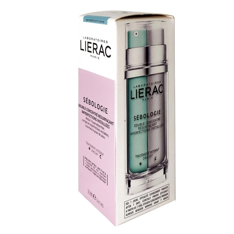 Lierac Sebologie Persistent Imperfections Resurfacing Day & Night Double Concentrate 30ml