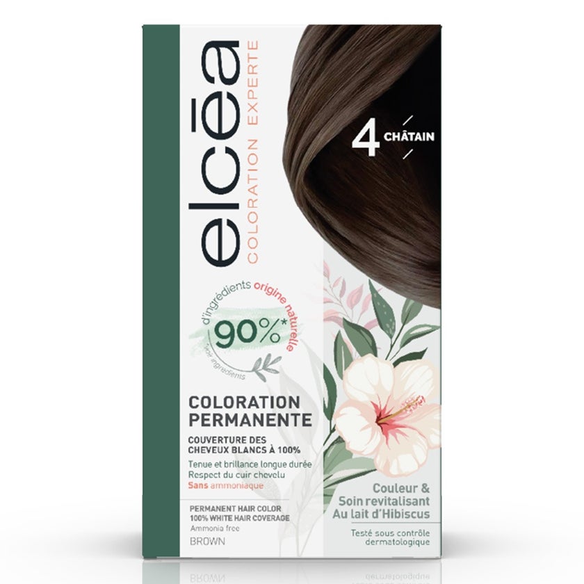 Noreva Elcea Coloration Experte Permanent Hair Color - 4 Brown