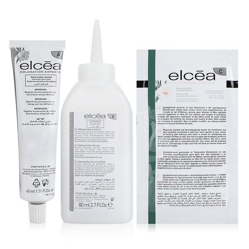Noreva Elcea Coloration Experte Permanent Hair Color - 5.3 Golden Light Brown