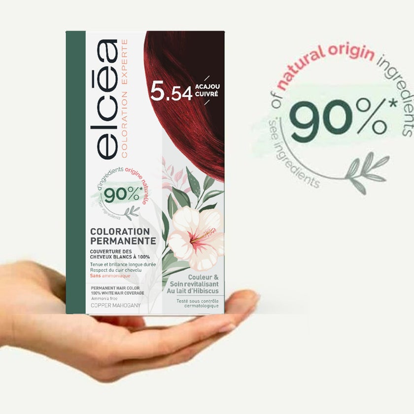 Noreva Elcea Coloration Experte Permanent Hair Color - 5.54 Copper Mahogany