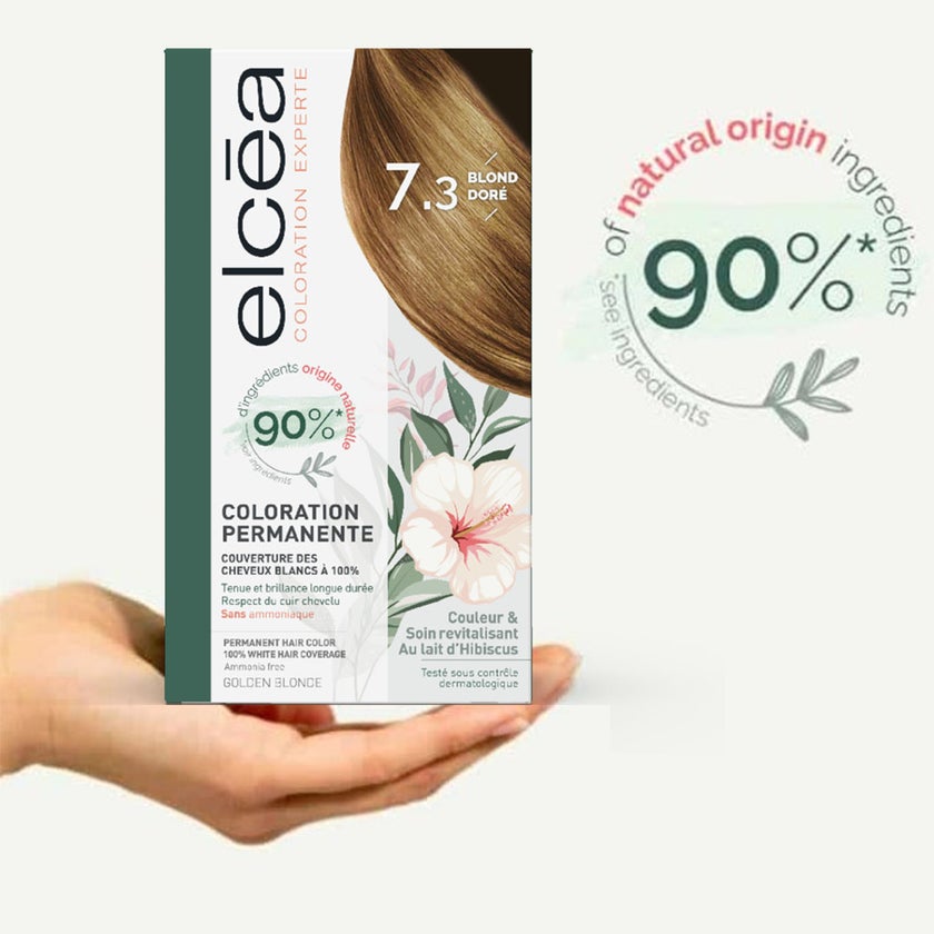 Noreva Elcea Coloration Experte Permanent Hair Color - 7.3 Golden Blonde