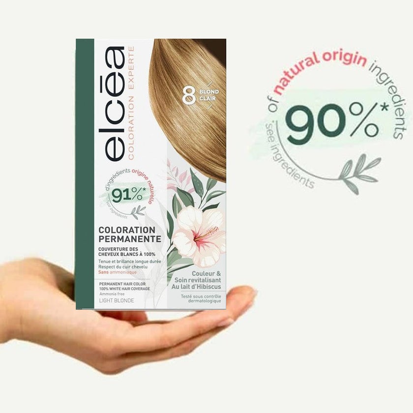 Noreva Elcea Coloration Experte Permanent Hair Color - 8 Light Blonde