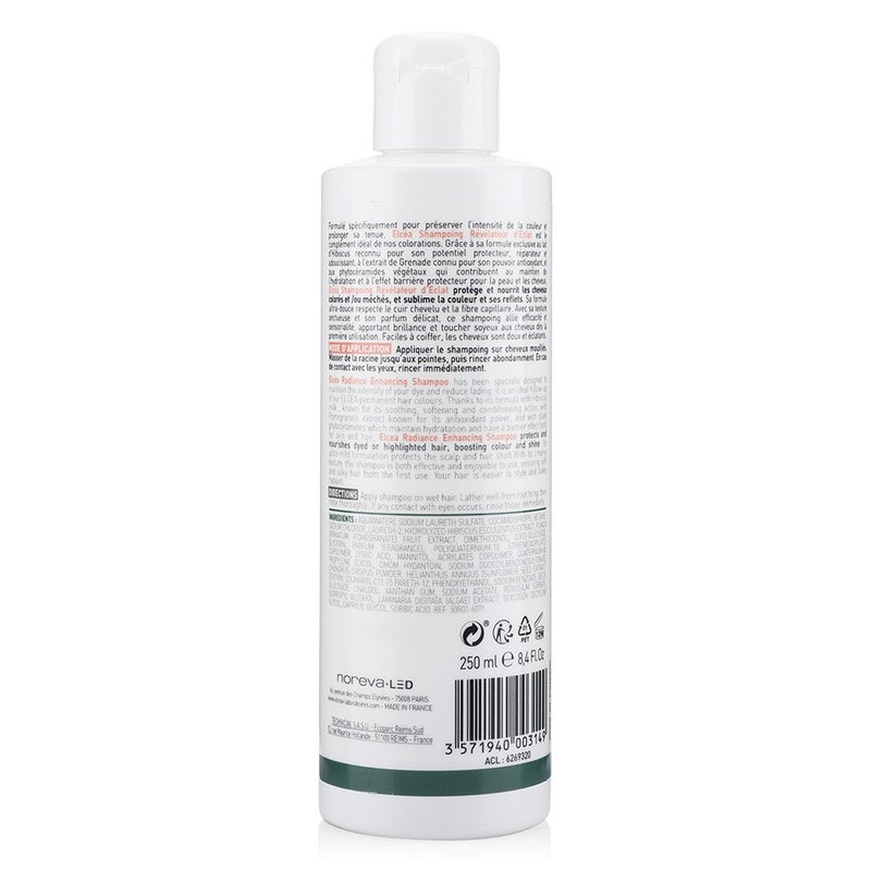 Noreva Elcea Coloration Experte Radiance Enhancing Shampoo For Dyed & Highlighted Hair 250ml