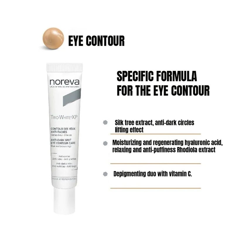 Noreva Trio White XP Anti-Dark Spot Eye Contour Care Cream 10ml