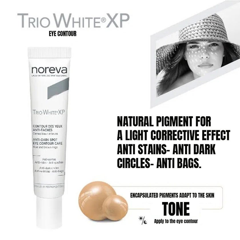 Noreva Trio White XP Anti-Dark Spot Eye Contour Care Cream 10ml