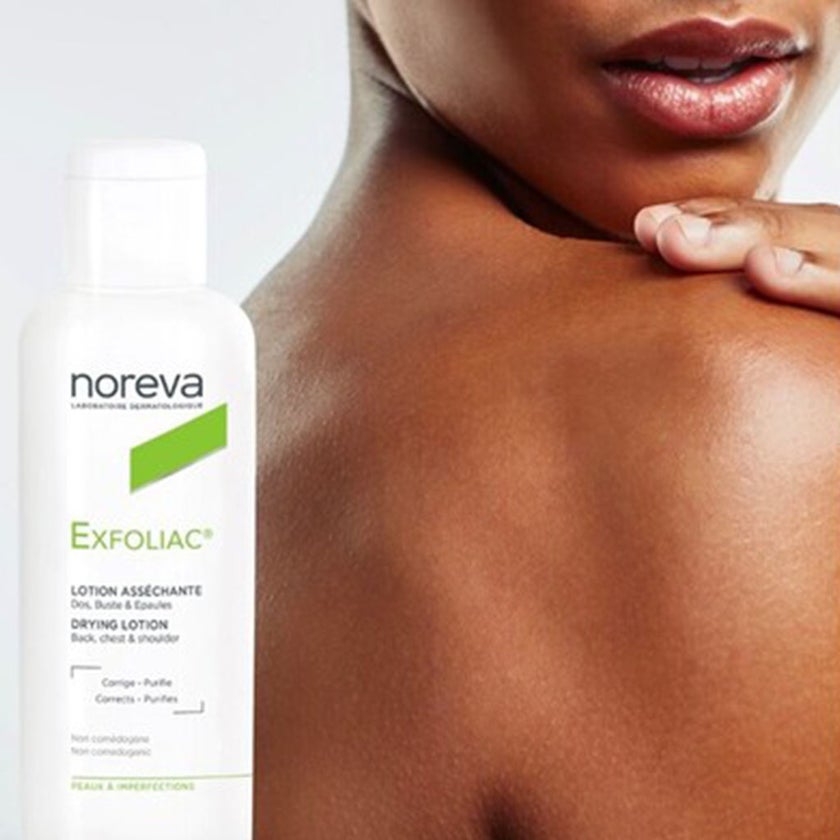Noreva Exfoliac Drying Lotion For Face, Back, Chest, & Shoulder 125ml