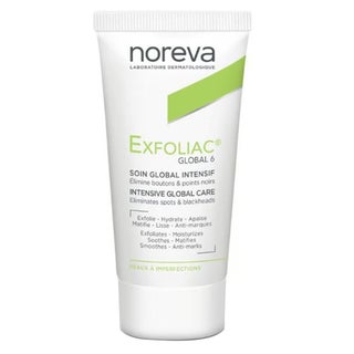 Noreva Exfoliac Global 6 Intensive Global Face Cream For Spots & Blackheads 30ml