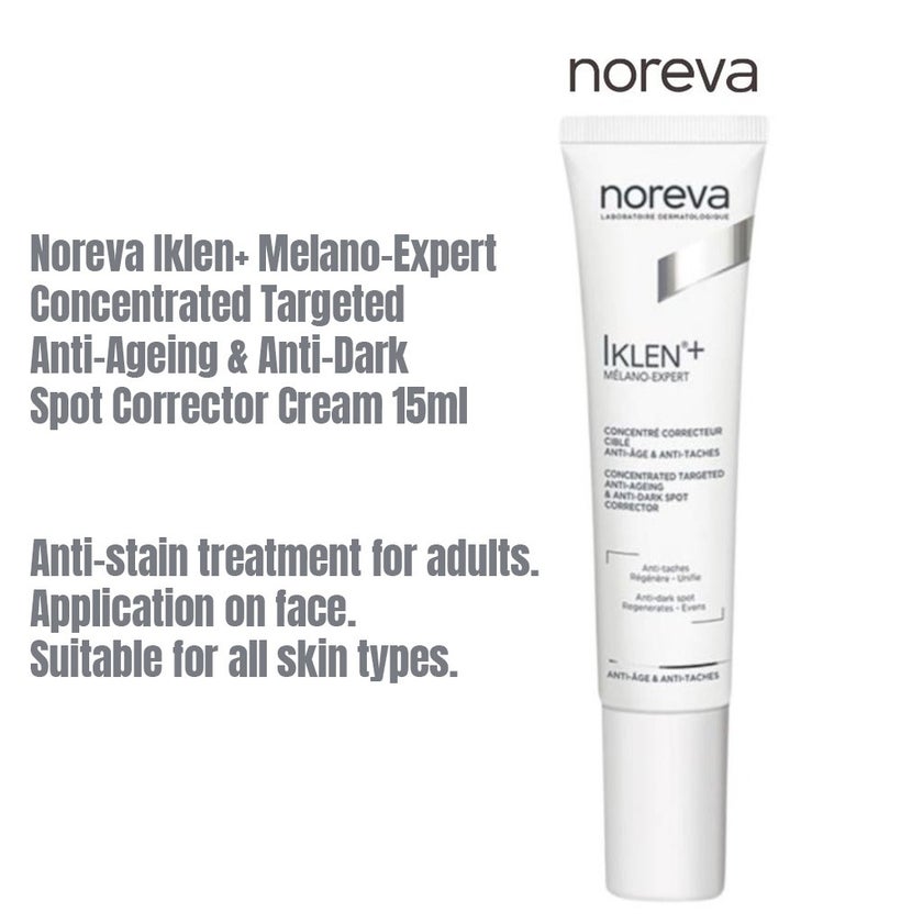 Noreva Iklen+ Melano-Expert Concentrated Targeted Anti-Ageing & Anti-Dark Spot Corrector Cream 15ml